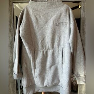 Gymshark Light Gray Hoodie